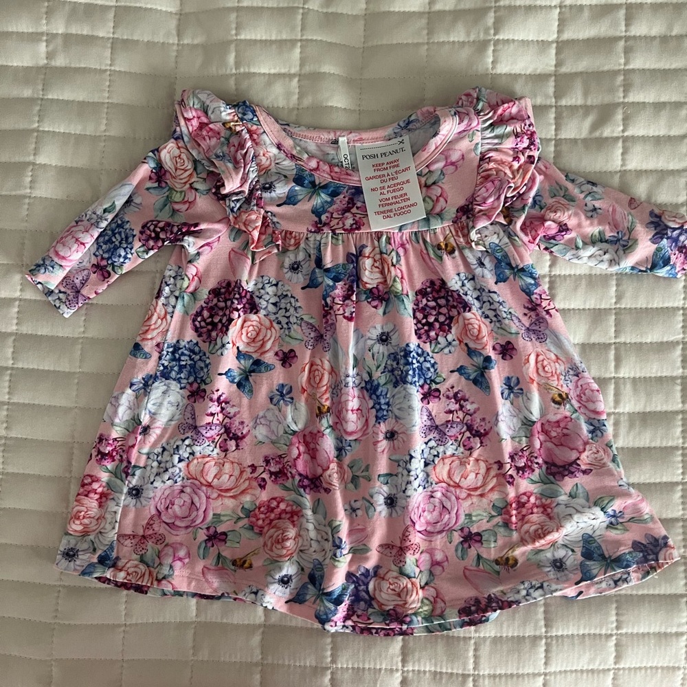 Posh Peanut Flutter Babydoll top